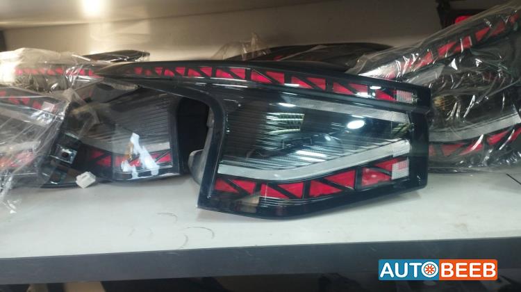 ضوء خلفي شمال تويوتا بي زد 3 2022 2023 2024