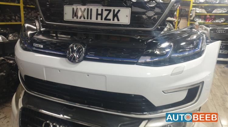 واجهه اماميه طمبون اضويه يمين شمال فولكس فاجن اي جولف 2019 2020 2021