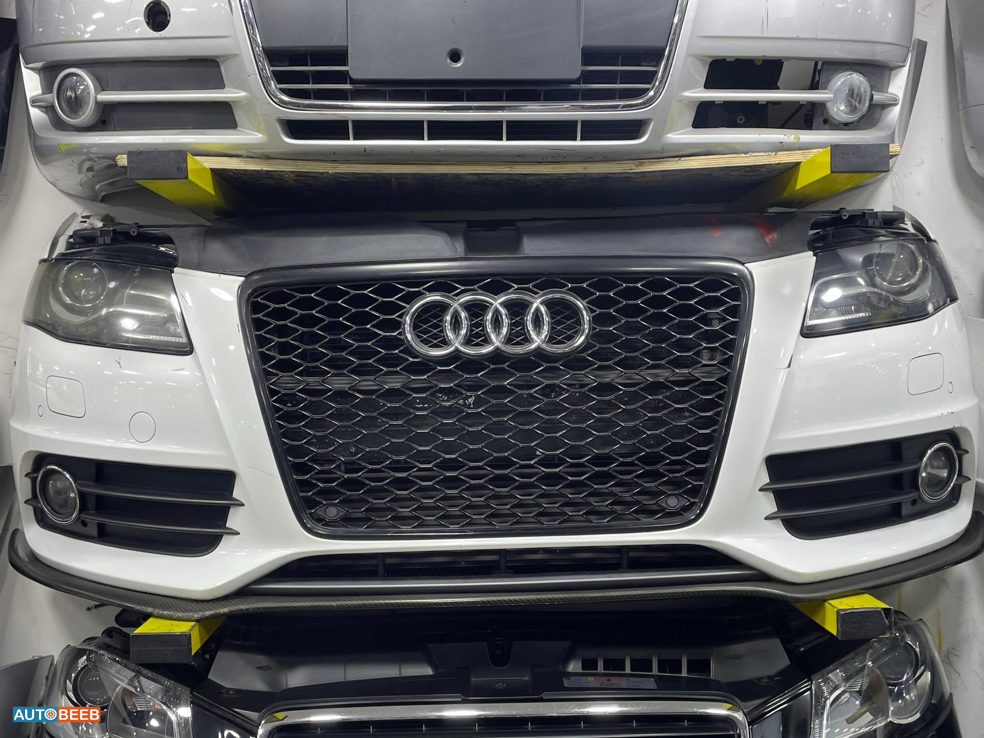 واجهة امامية طميون اضوية يمين شمال اودي A4 2008 2009 2010 2011