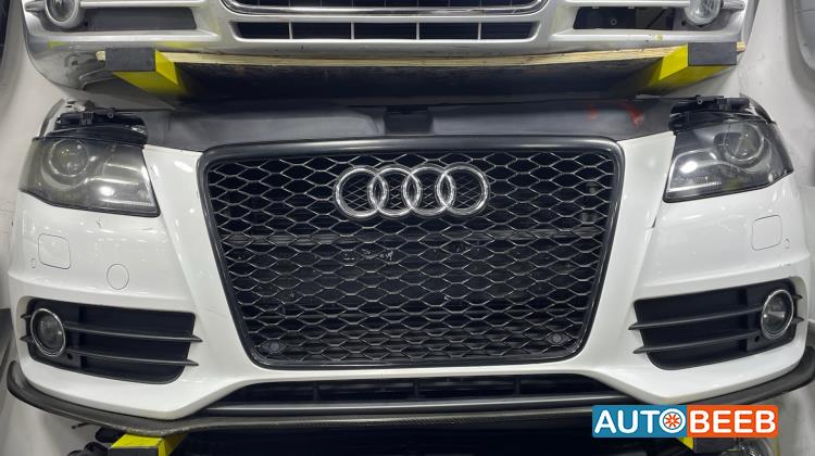 واجهة امامية طميون اضوية يمين شمال اودي A4 2008 2009 2010 2011