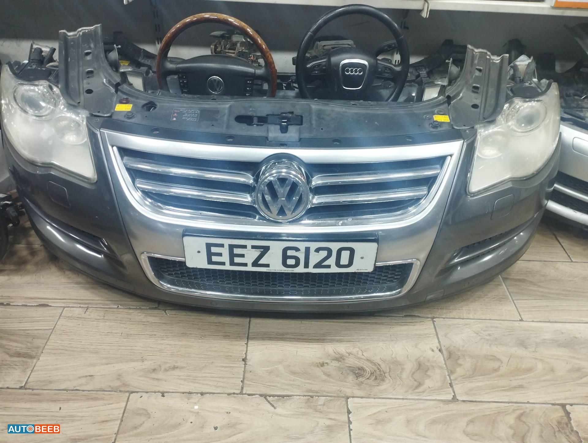 واجهه اماميه طمبون اضويه يمين شمال امامي فولكس فاكن طوارق 2008 2009