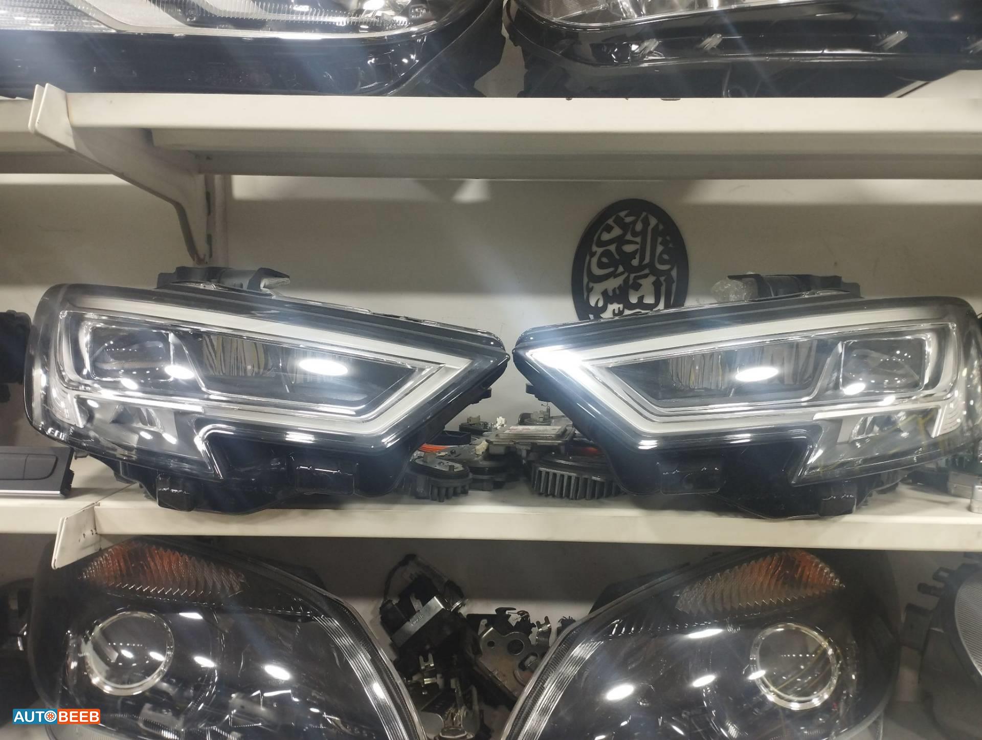 ضوء امامي يمين شمال ليزر اودي ايه 3 2016