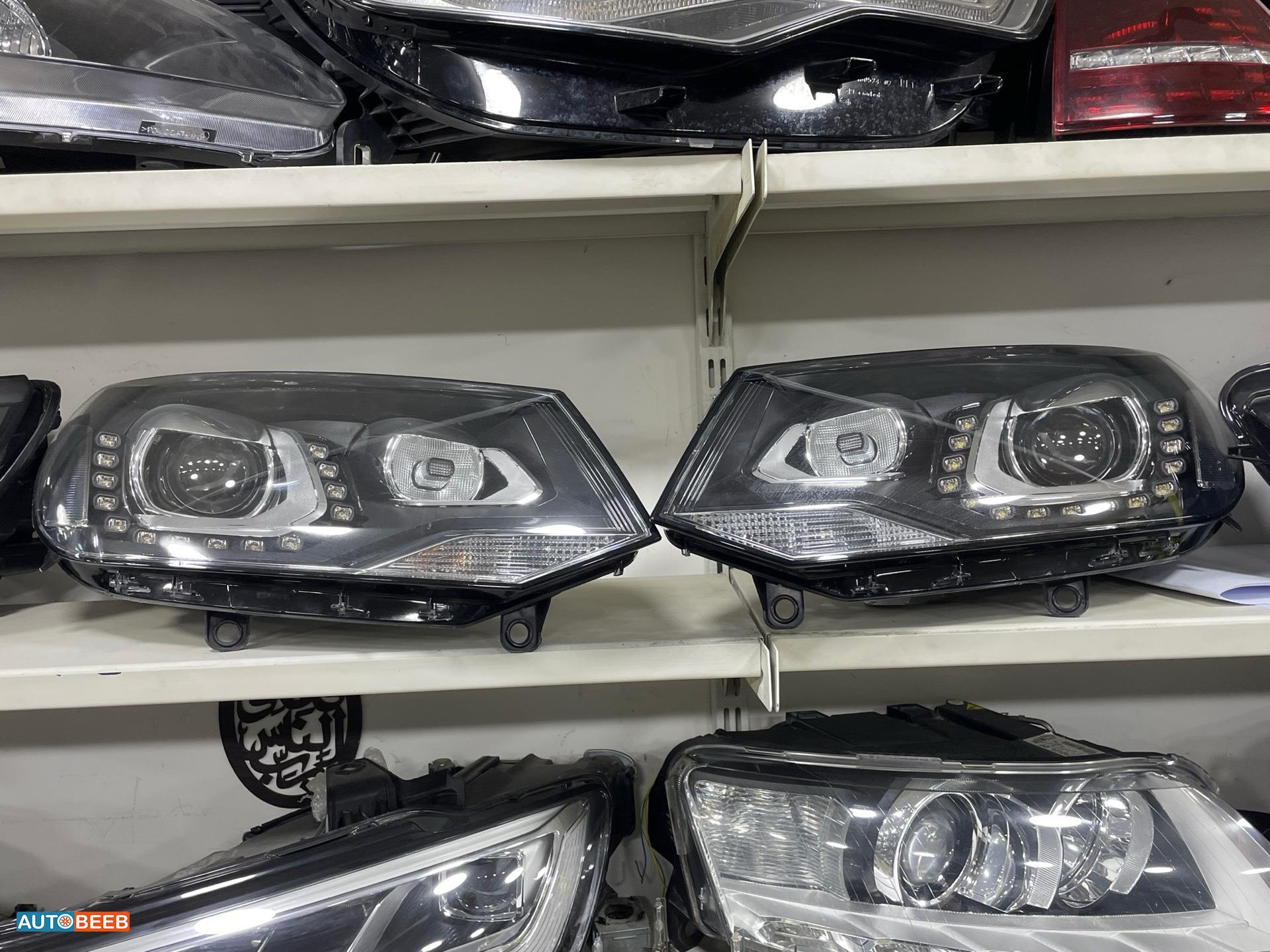 ضوء امامي يمين شمال فولكس فاجن طوارق 2012 2013 2014