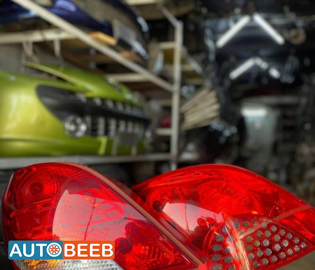 ضوء خافي يمين شمال بيجو 207 2008 2009 2010 2011 2012