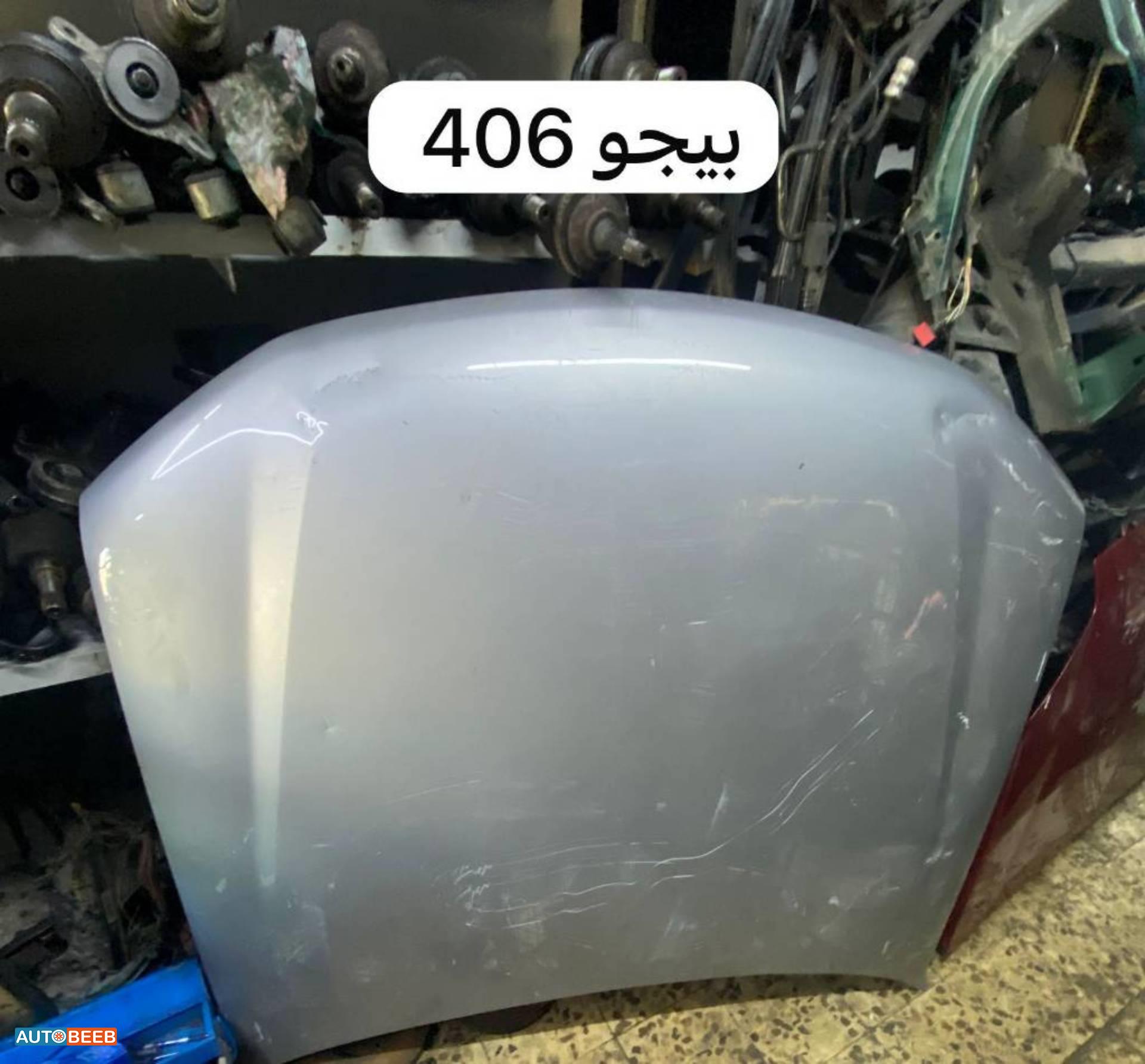 Body  Hood Peugeot 406