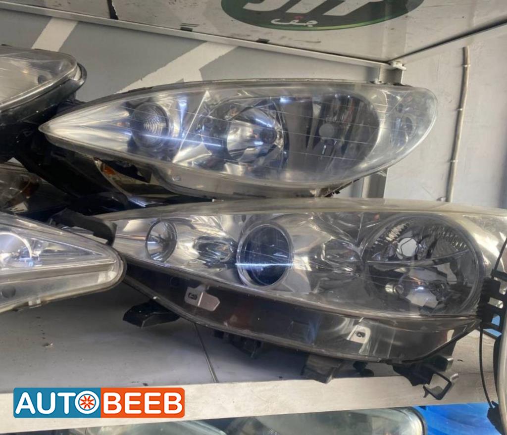 Lights Front light Peugeot 206