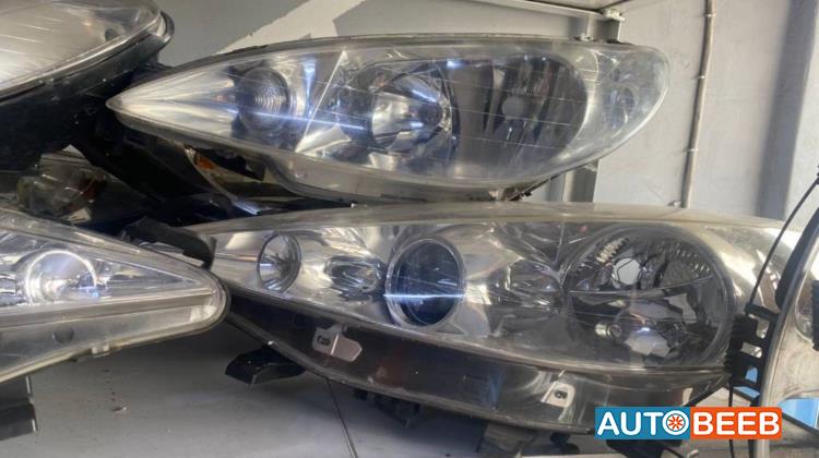 ضوي امامي يمين شمال بيجو 206 2000 2001 2002 2003 2004 2005 2006 2007