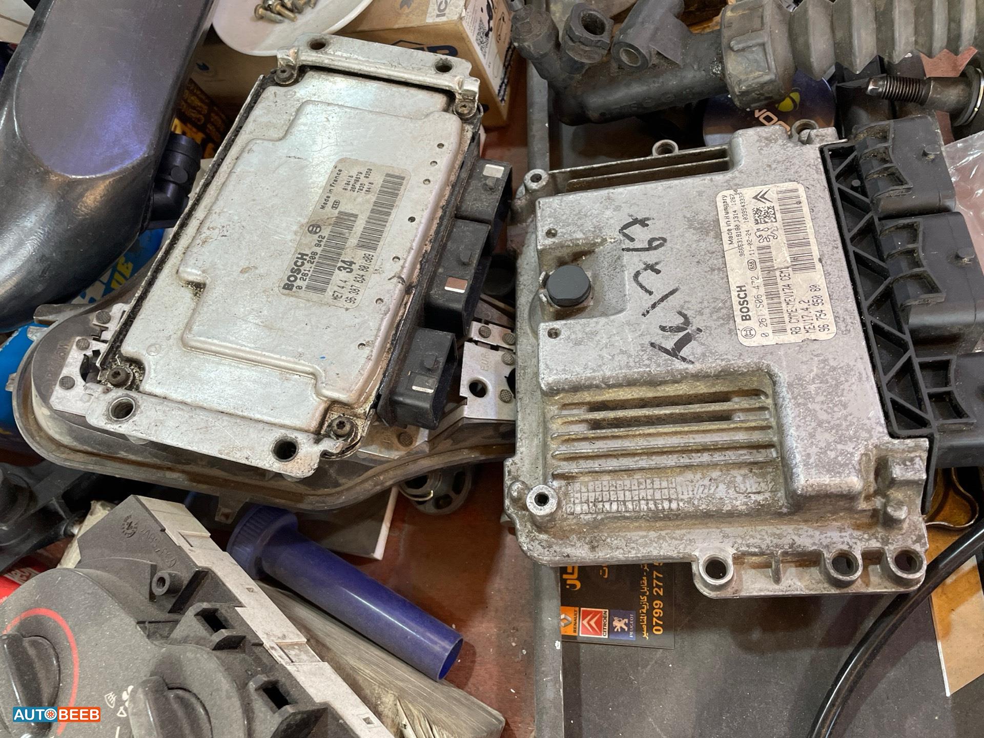 Engine Engine Control Unit Peugeot 207