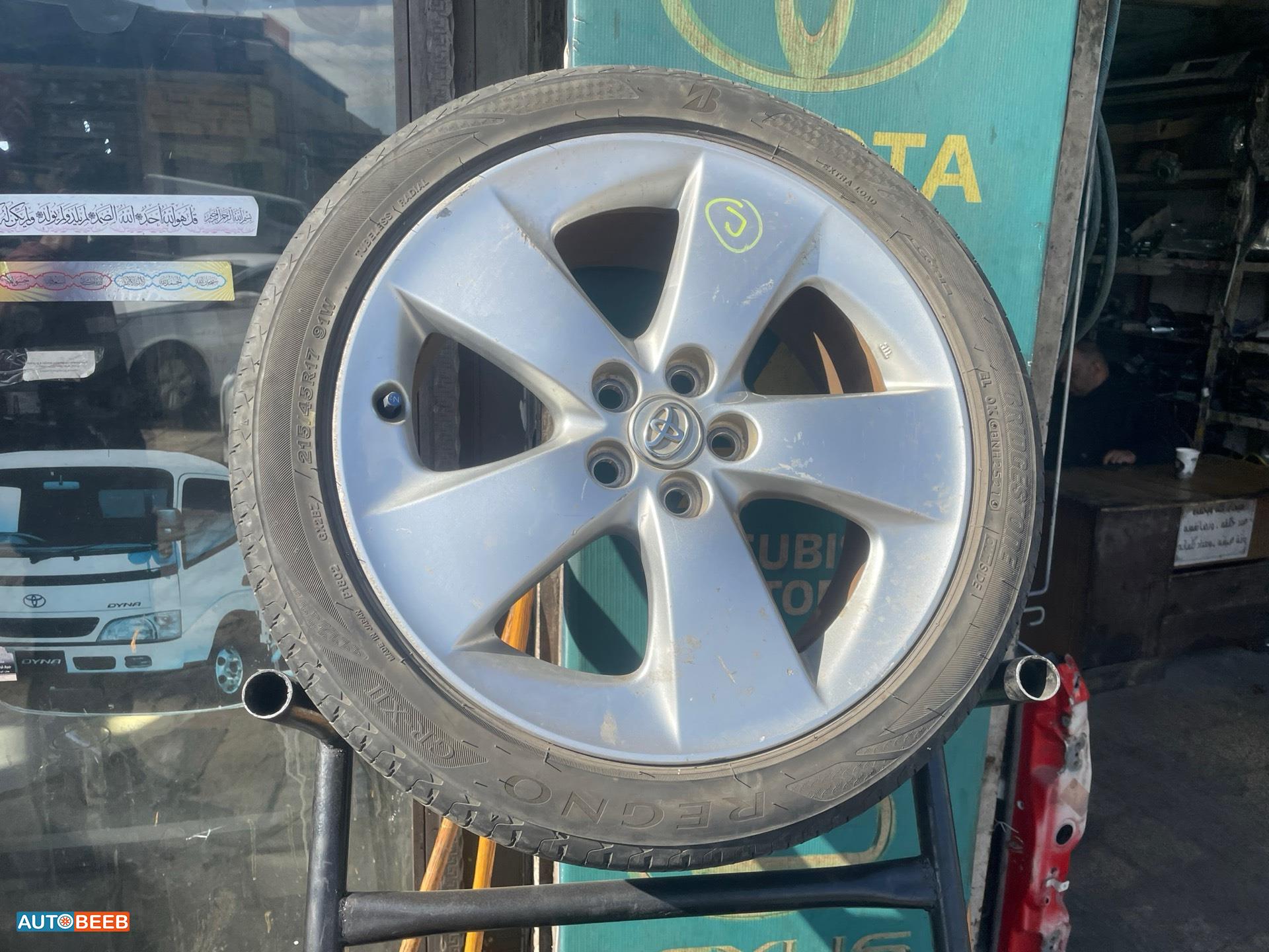 جنط كامل تويوتا بريوس 2010 2011 2012 2013 2014 2015