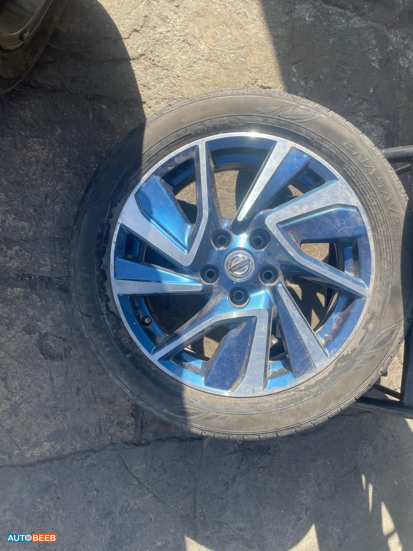 جنط كامل نيسان ليف 2015 2016 2017 2018 2019 2020