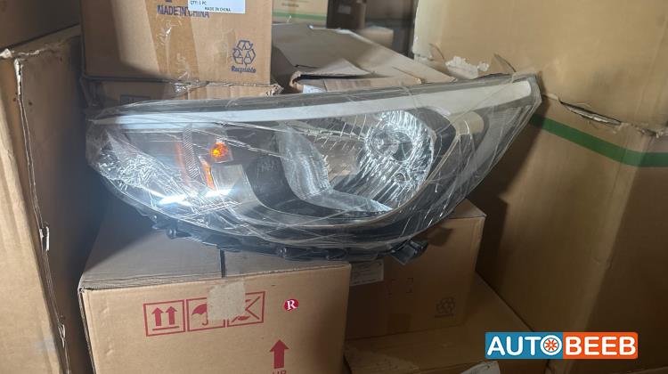 ضوء امامي هونداي اكسنت متوفر يمين شمال 2014 2015