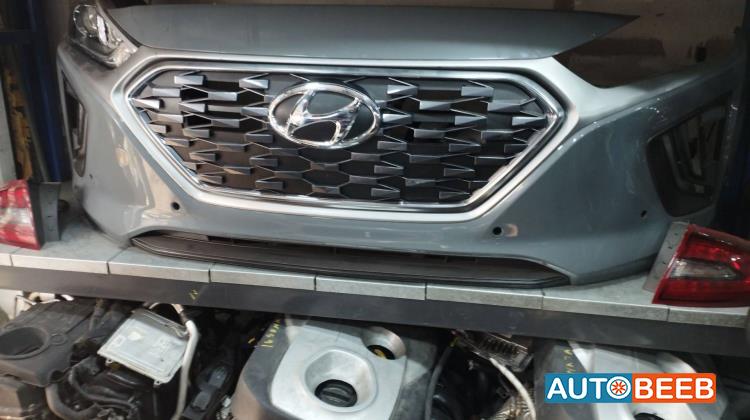 طمبون مع اضويه اماميه هونداي ايونك 2020 2021 2022