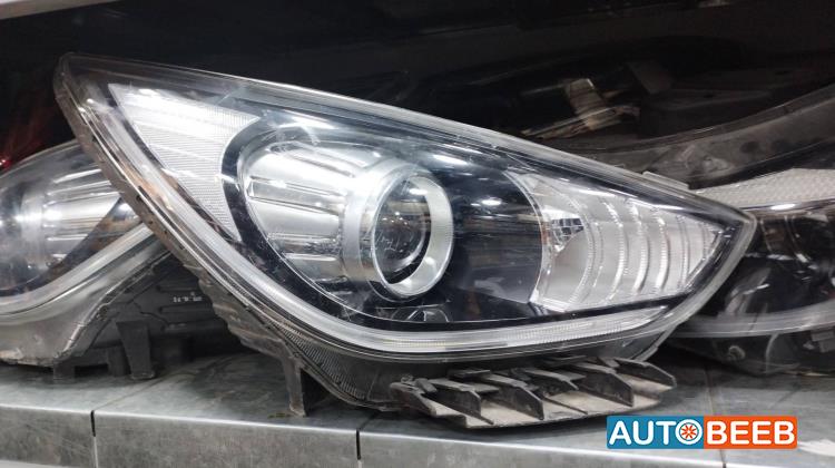  ضوء امامي شمال كيا نيرو 2017