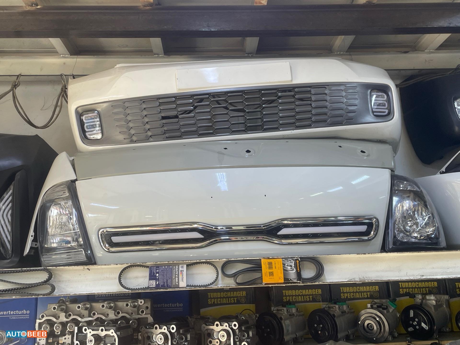 واجهة امامية طمبون امامي اضوية يمين شمال شل مضيء كيا بنغو 3 2020 كهربا