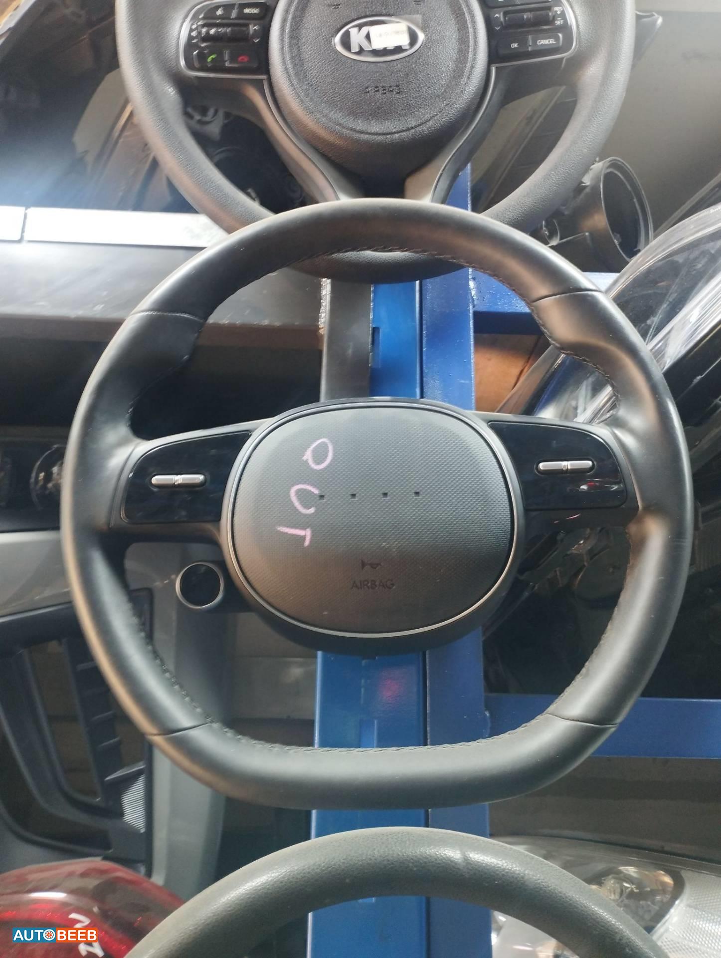 Cabin  Steering Wheel Hyundai Ioniq 5
