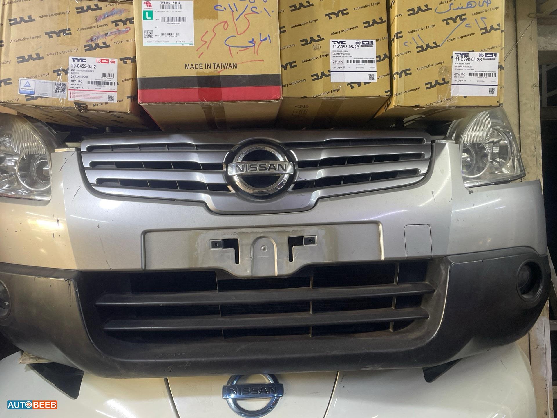 واجهة امامية طمبون اضوية يمين شمال نيسان قشقاي 2005 2006 2007