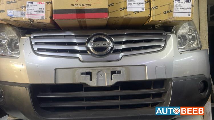 واجهة امامية طمبون اضوية يمين شمال نيسان قشقاي 2005 2006 2007