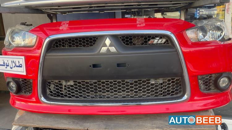 واجهة امامية طمبون اضوية يمين شمال ميتسوبيشي لانسر 2018 2019