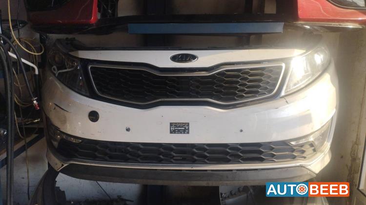 واجهه اماميه طمبون اضويه يمين شمال كيا اوبتما 2011 2012 2013