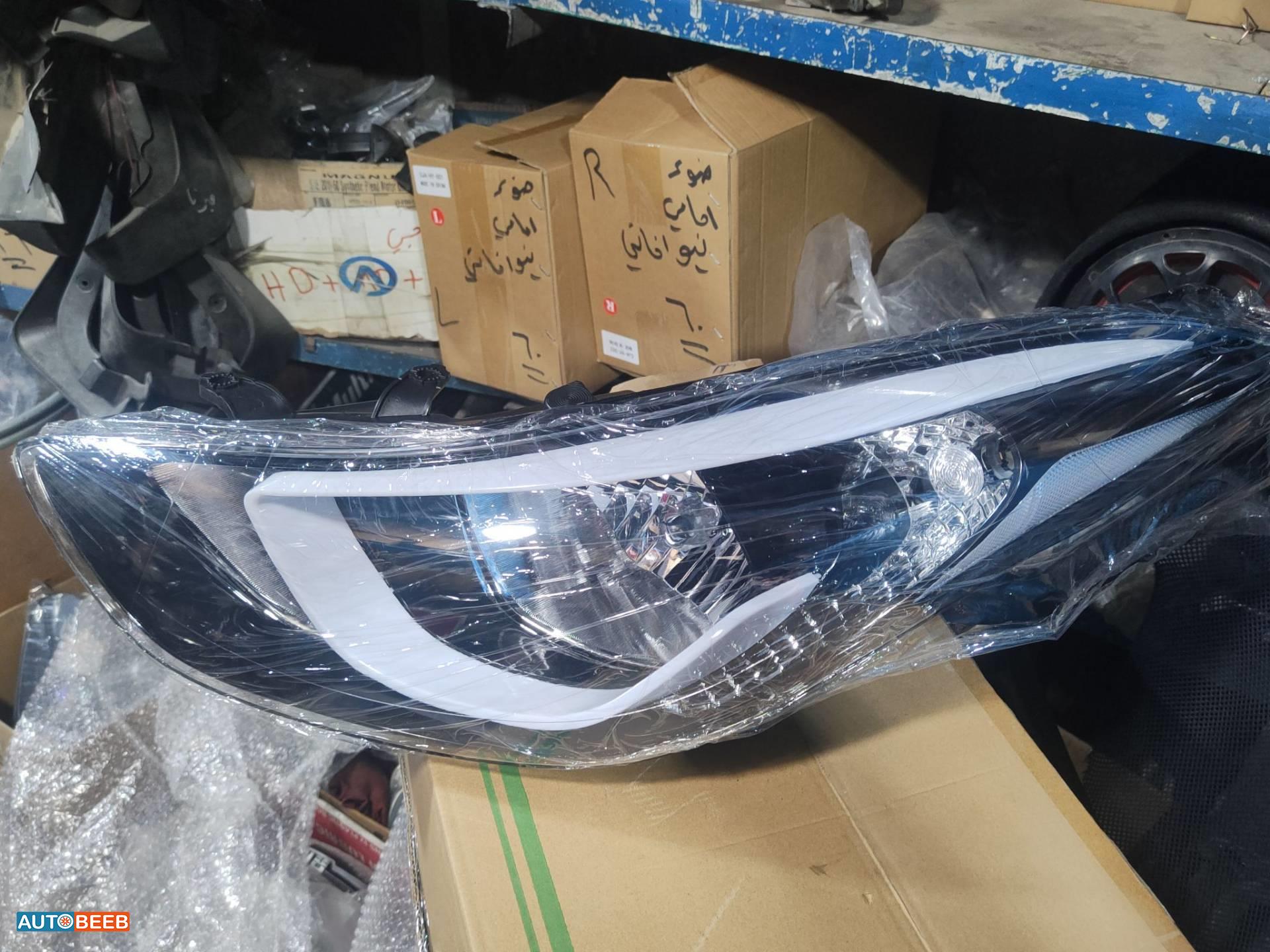 ضوء امامي شمال هيونداي النترا md 2014 2015 2016