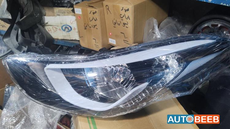 ضوء امامي شمال هيونداي النترا md 2014 2015 2016