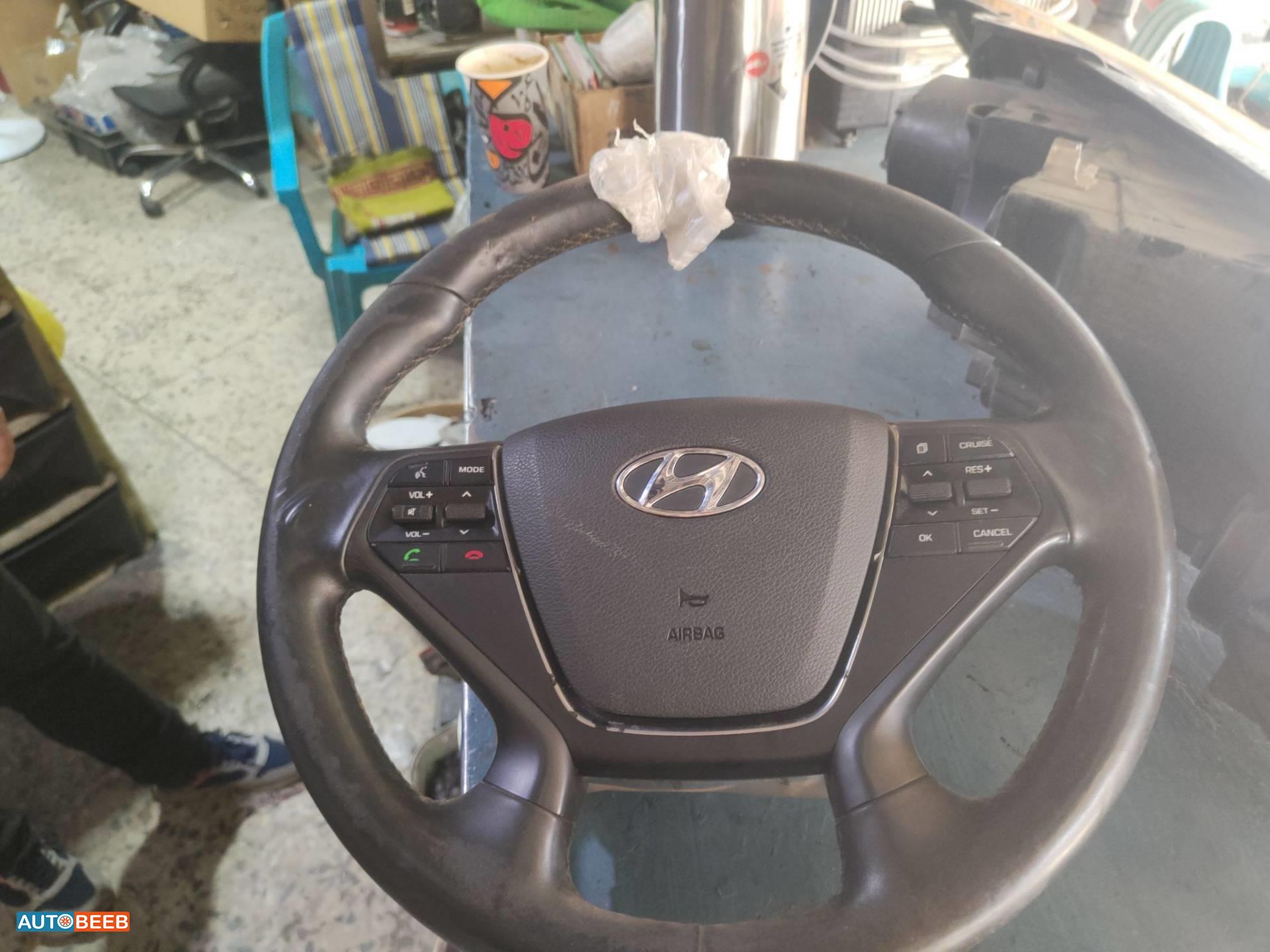 Cabin  Steering Wheel Hyundai Sonata