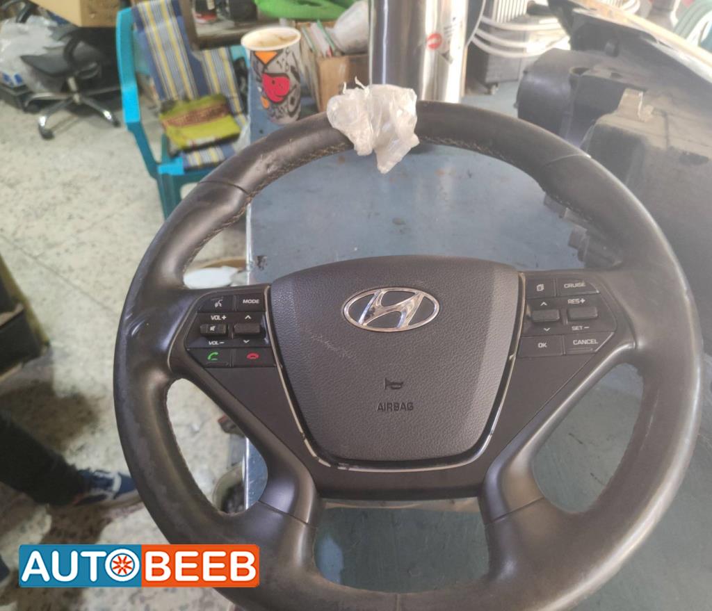 Cabin  Steering Wheel Hyundai Sonata