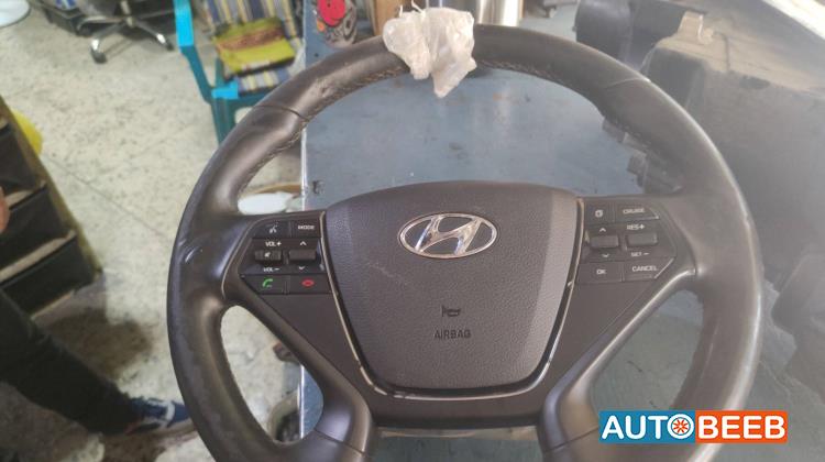 Cabin  Steering Wheel Hyundai Sonata