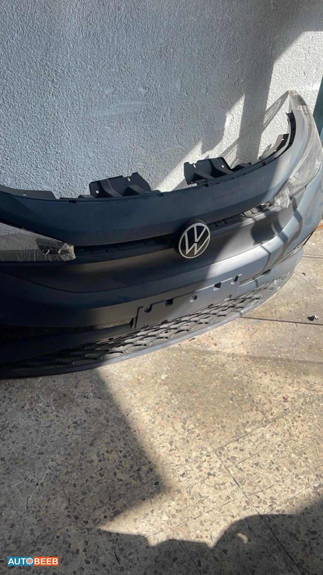 واجهة امامية طمبون اضوية يمين شمال فولكس فاجن ID4 x 2021 2022 2023 