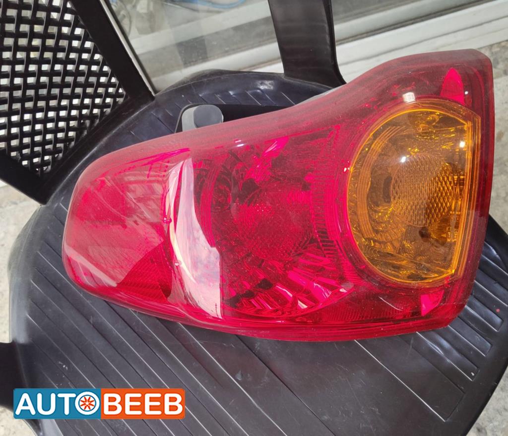 Lights Rear light Toyota Corolla