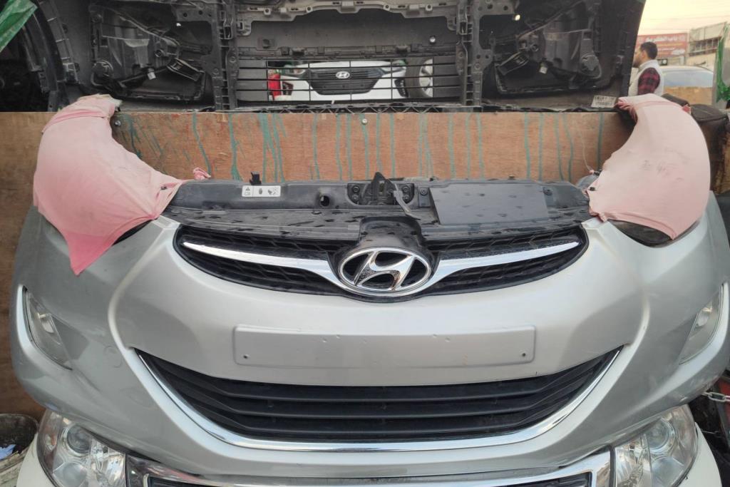 واجهة أمامية طمبون اضوية يمين شمال هيونداي النترا md 2011 2012 2013