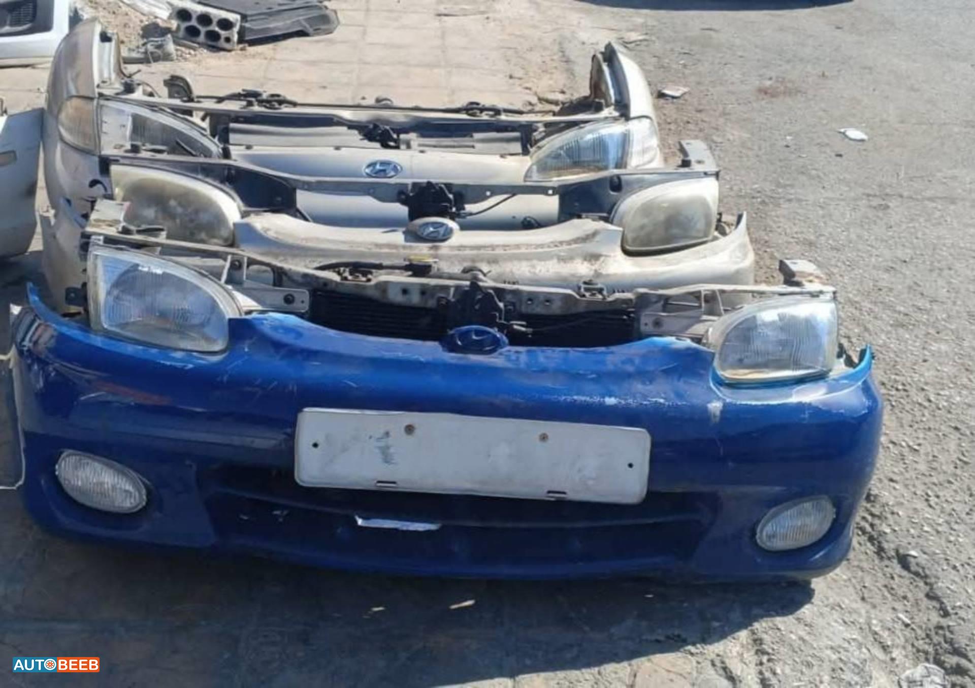 واجهة أمامية طمبون اضوية يمين شمال هيونداي اكسنت 1998 1999