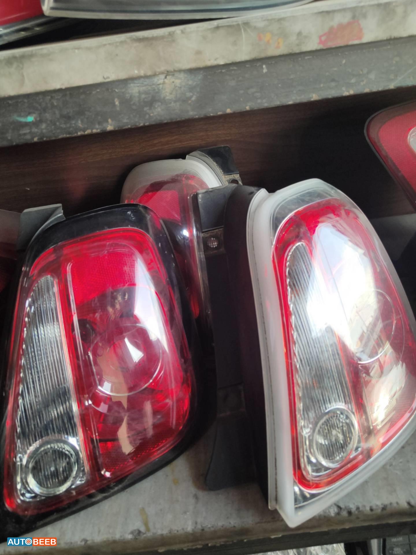 Lights Rear light Fiat 500