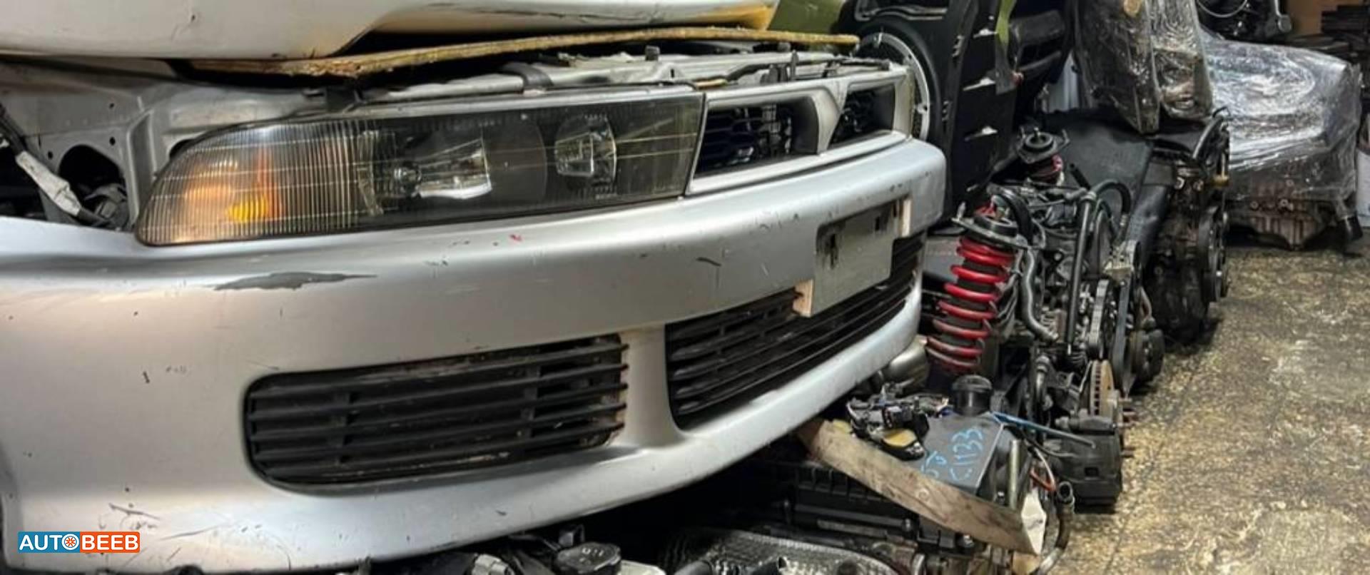 واجهة أمامية طمبون اضوية يمين شمال ميتسوبيشي جالنت 1999 2000 2001 2002