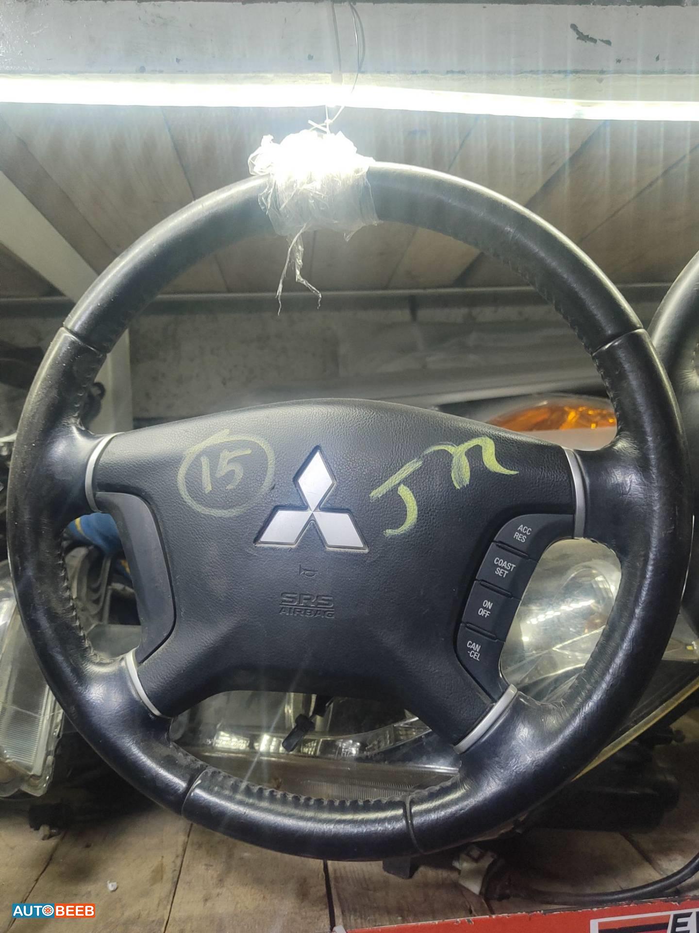 Cabin  Steering Wheel Mitsubishi Pajero