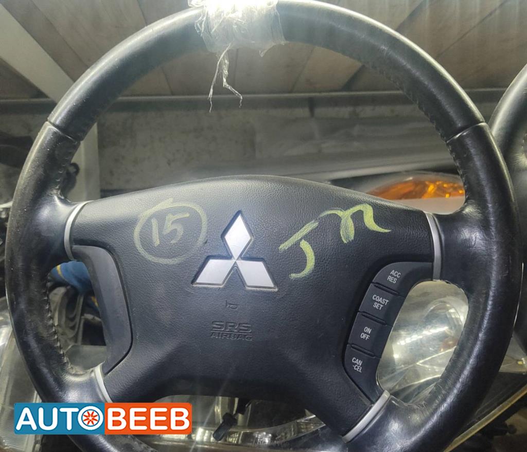 Cabin  Steering Wheel Mitsubishi Pajero