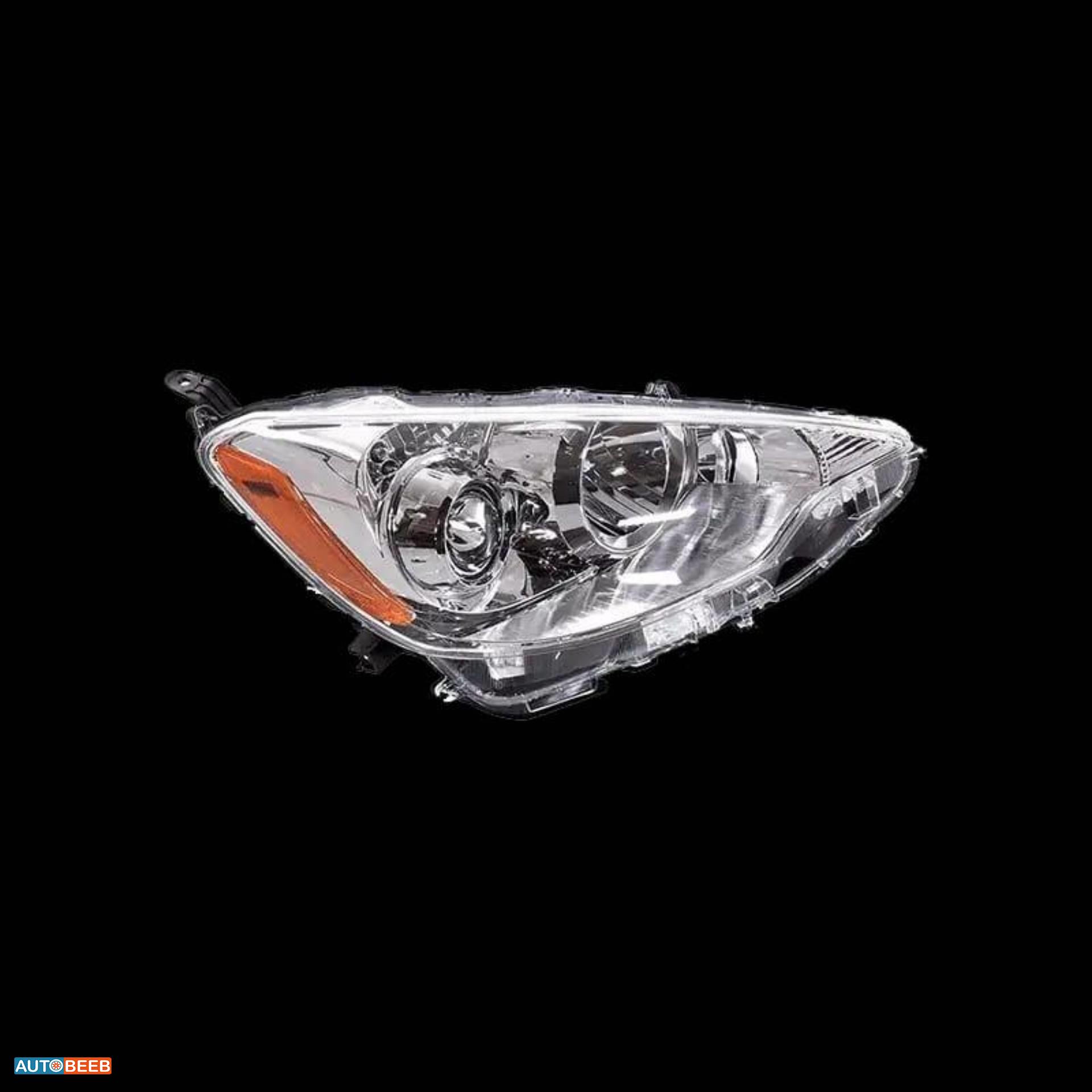 Lights Front light Toyota Prius C