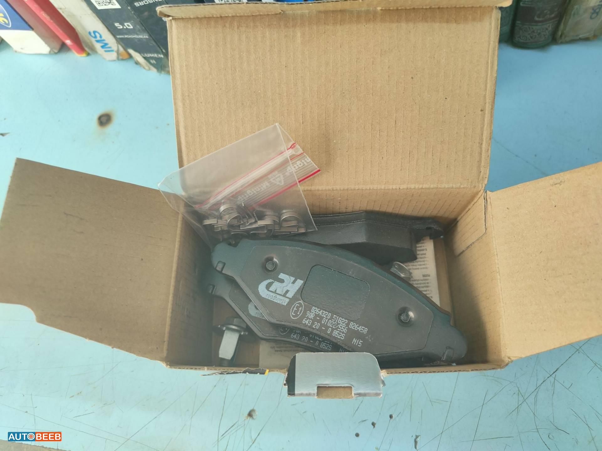 بريك امامي بيجو 206 2001 2002 2003 2004 2005 2006 ماتور 1004