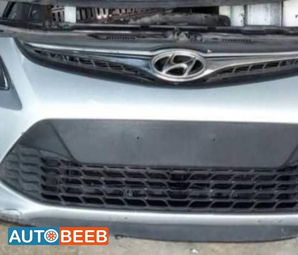 واجهة أمامية طمبون اضوية يمين شمال هيونداي i30 2014 2015