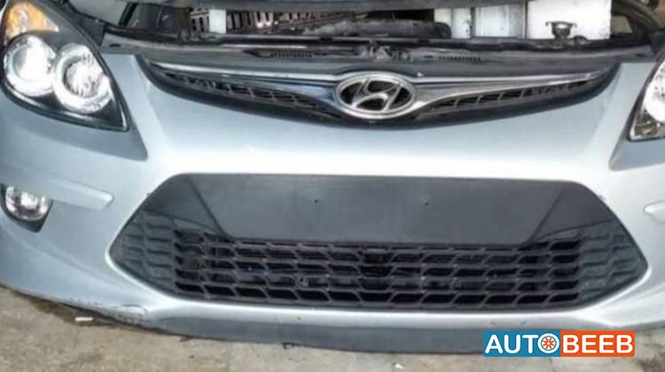 واجهة أمامية طمبون اضوية يمين شمال هيونداي i30 2014 2015