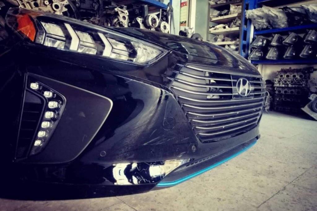 واجهة أمامية طمبون اضوية يمين شمال هيونداي ايونيك 2017 2018