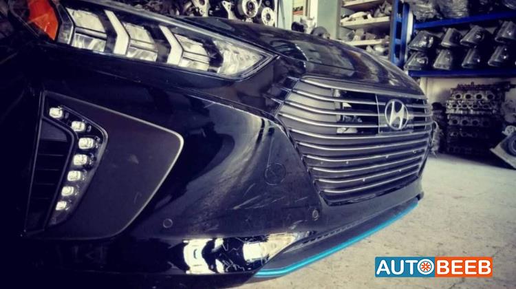 واجهة أمامية طمبون اضوية يمين شمال هيونداي ايونيك 2017 2018