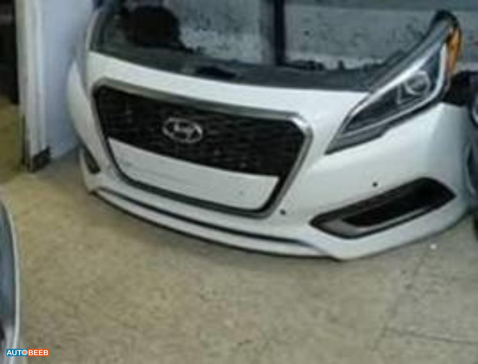 واجهة أمامية طمبون اضوية يمين شمال هيونداي سوناتا 2017 2018