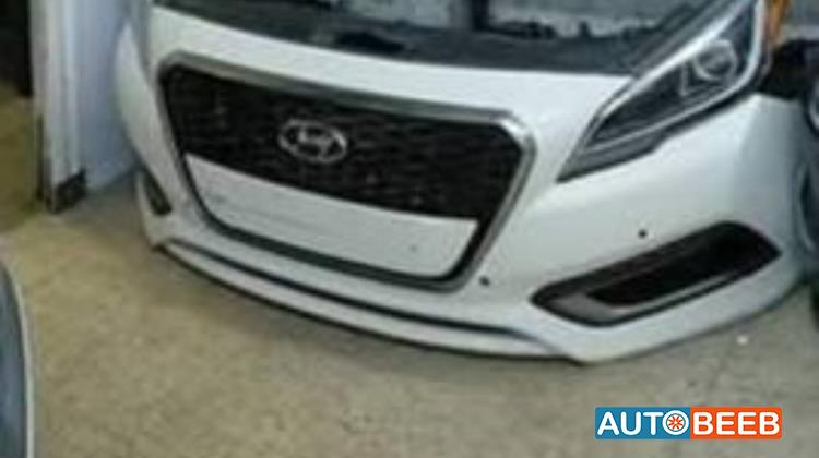 واجهة أمامية طمبون اضوية يمين شمال هيونداي سوناتا 2017 2018