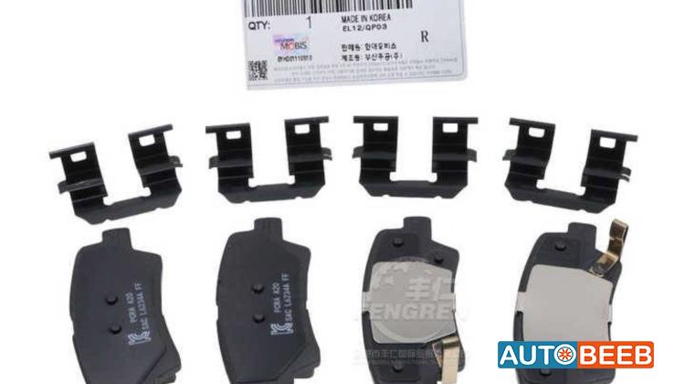 بريك خلفي هيونداي النترا ايونيك اكسنت سوناتا كيا اوبتيما سيراتو نيرو 