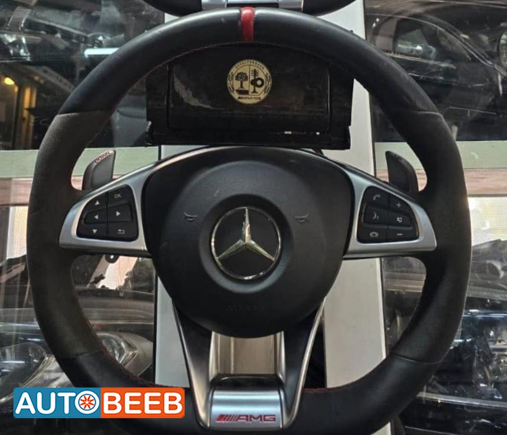 Cabin  Steering Wheel Mercedes Benz C200