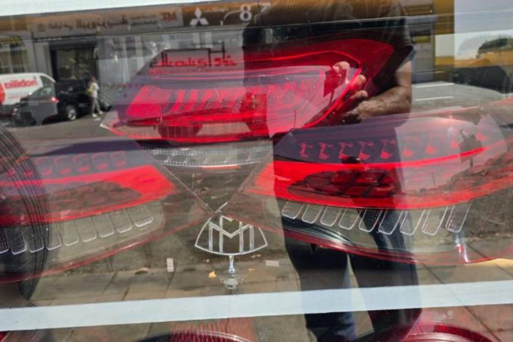 Lights Rear light Mercedes Benz E200