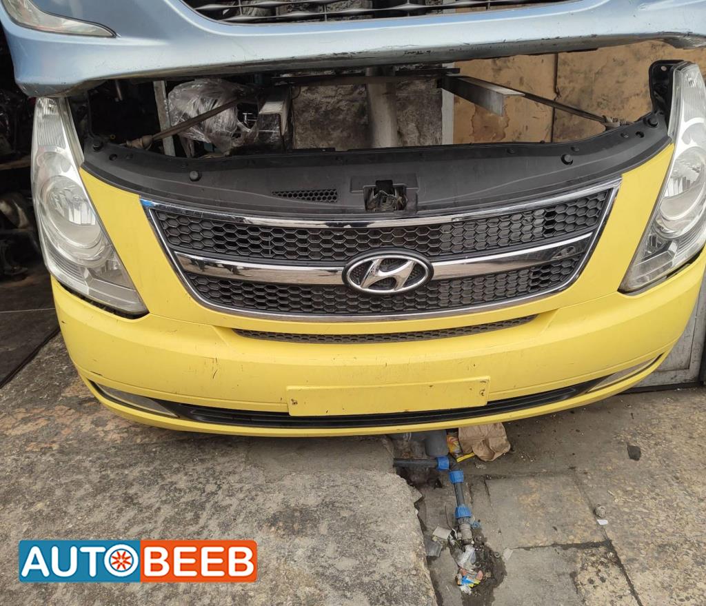 واجهة أمامية طمبون اضوية يمين شمال هيونداي اتش1 2015