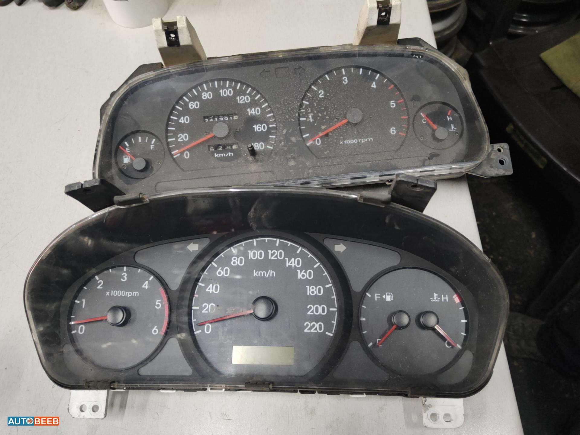 تابلوه ساعات هيونداي اتش1 و اتش100 2003 2004 2005 2006 2007 2008 2009 