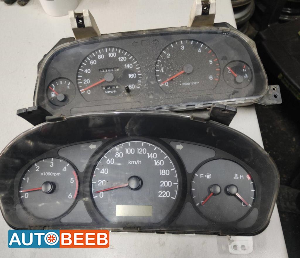 تابلوه ساعات هيونداي اتش1 و اتش100 2003 2004 2005 2006 2007 2008 2009 